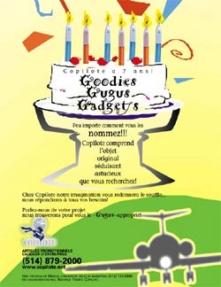 Copilote
- Affiche anniversaire Copilote
- Affiche anniversaire