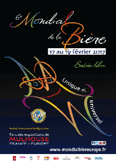 Mondial de la bière Mulhouse 2017
Affiche d'événement Mondial de la bière Mulhouse 2017
Affiche d'événement