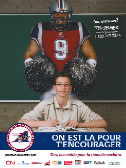 Alouettes de Montréal
- Panneau de rue Alouettes de Montréal
- Panneau de rue