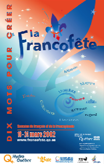 OQLF, La Francofête
- Affiche OQLF, La Francofête
- Affiche