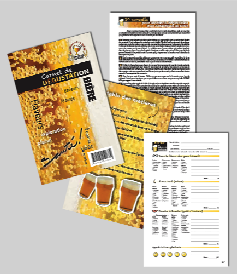 Mondial de la bière
- Carnet de dégustation Mondial de la bière
- Carnet de dégustation