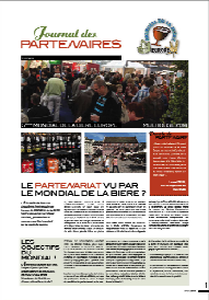Mondial de la bière Europe
- Journal des partenaires Mondial de la bière Europe
- Journal des partenaires